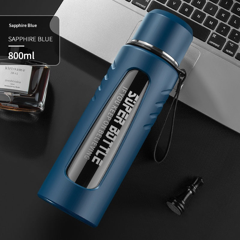 Heat-Resistant Double-Walled Large Capacity Travel Mug - Insulated Drinkware