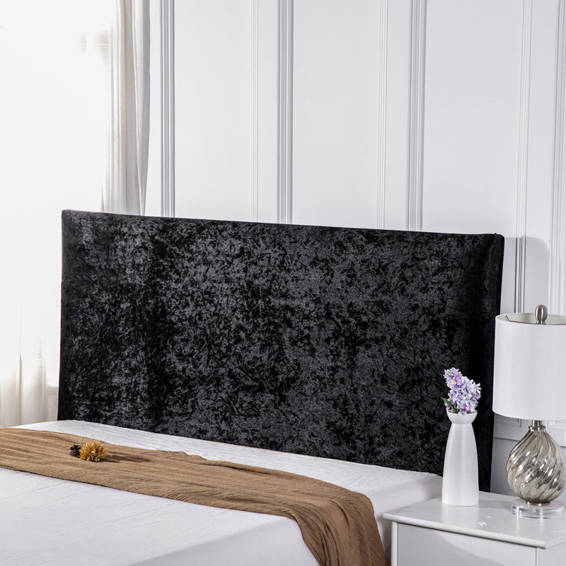Dustproof Velvet Bed Head Cover - All Sizes & Colors Available
