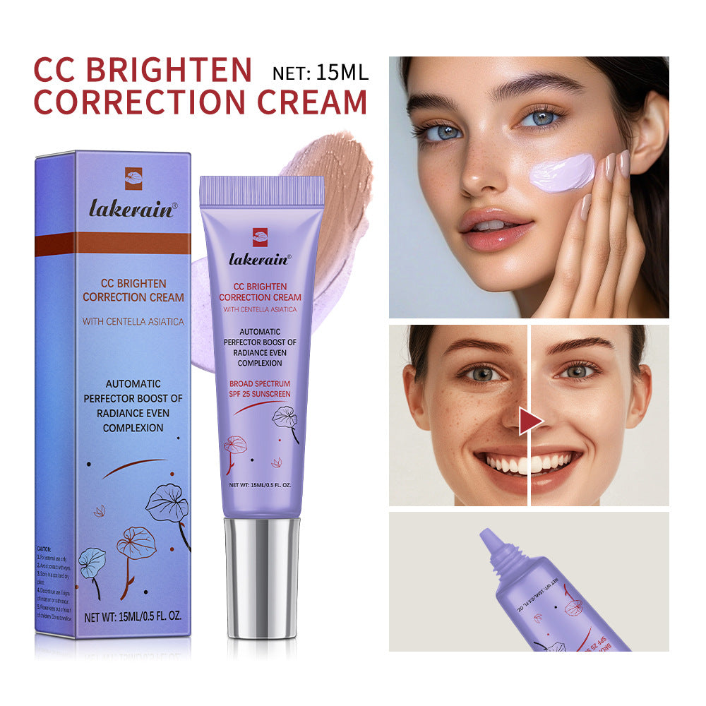 Long-Lasting CC Cream Concealer with Centella Asiatica for Pores and Skin Moisturizing