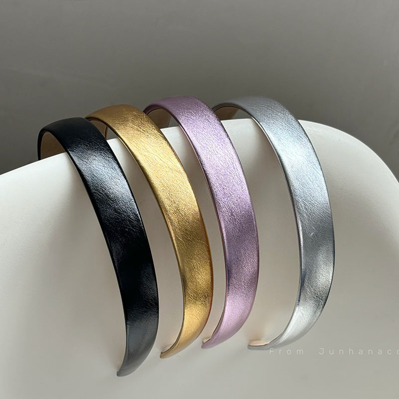 Slim Silver Hair Hoop for Women - Fashion Hair Accessories