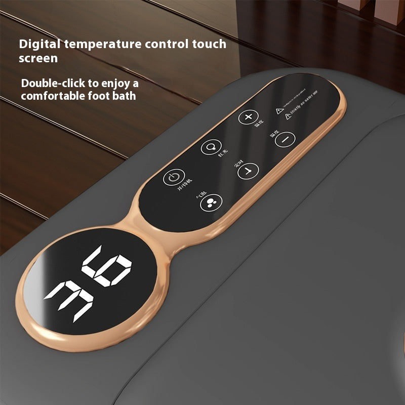 Electric Foot Spa with Heat and Massage - Constant Temperature Foot Basin