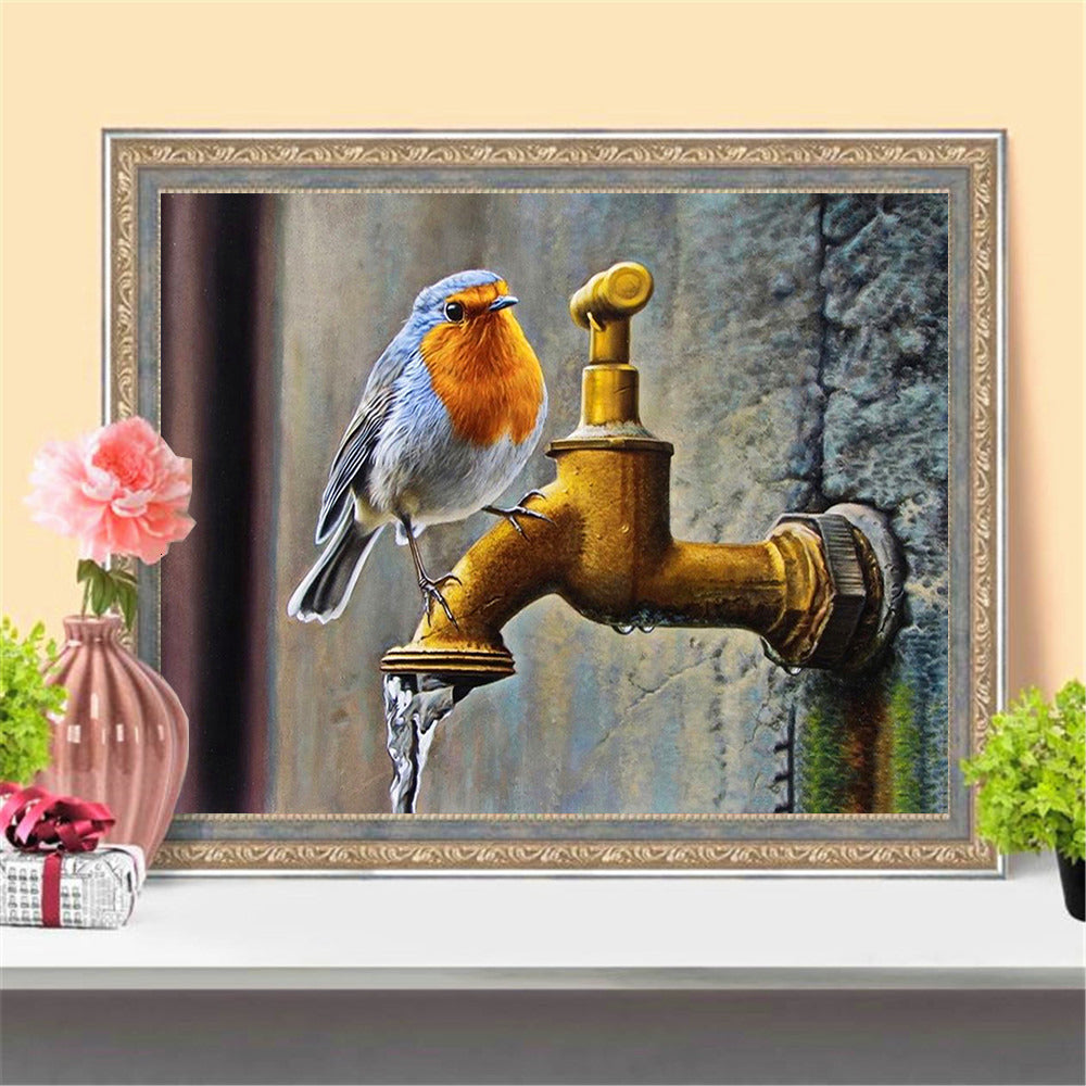 DIY Diamond Painting Bird Cross Stitch Kit Home Decor Art Craft