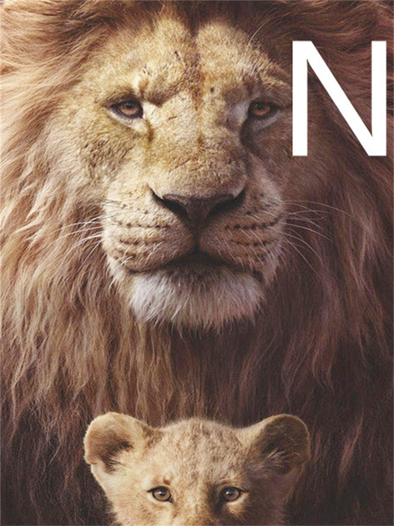 5D Diamond Embroidery Kit Lion Animal Cross Stitch DIY Art Craft Set