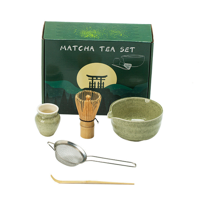 Japanese Ceramic Matcha Tea Ceremony Accessories - Multiple Colors