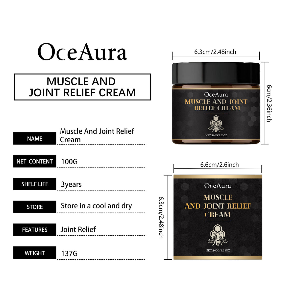 Muscle And Joint Soothing Cream