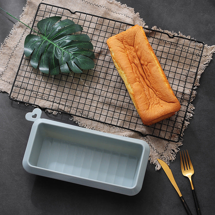 Silicone Rectangular Baking Pan Mold for Bread & Cake - Oven Safe