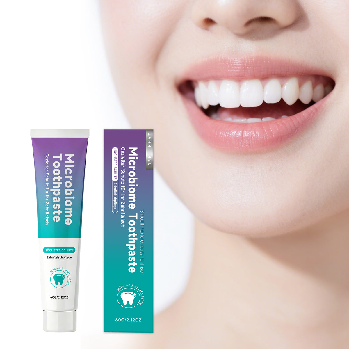Bright White Mint Fresh Toothpaste 60g