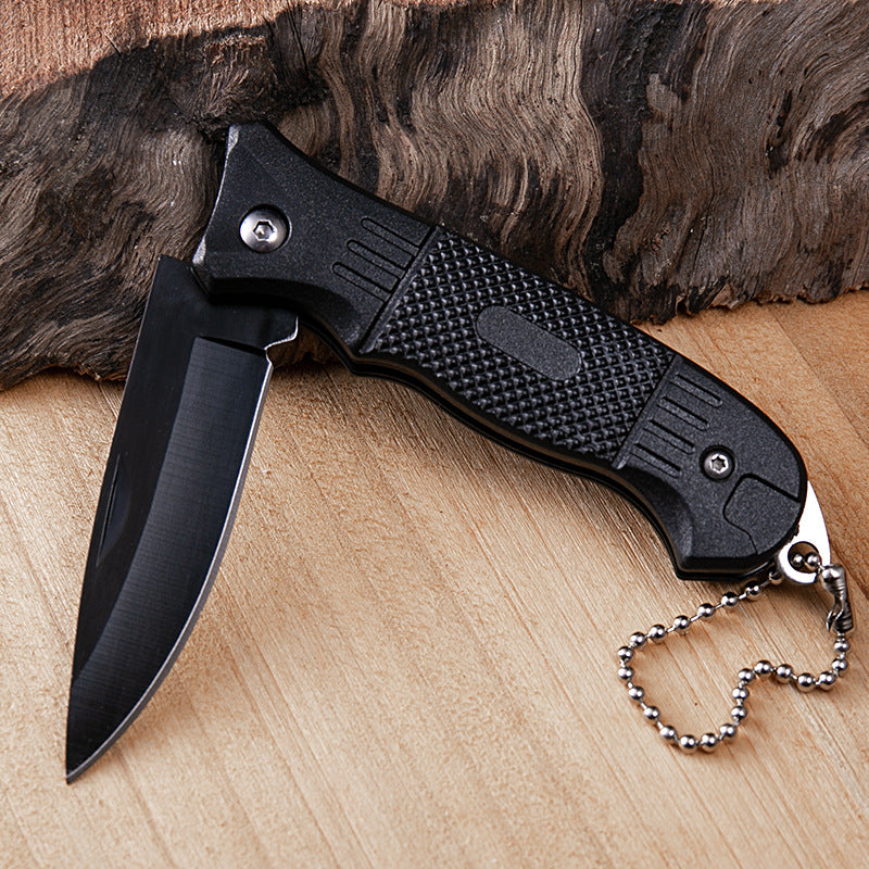 Outdoor Barbecue Knife - Folding Fruit & Meat Cutting Tool, High Carbon Steel
