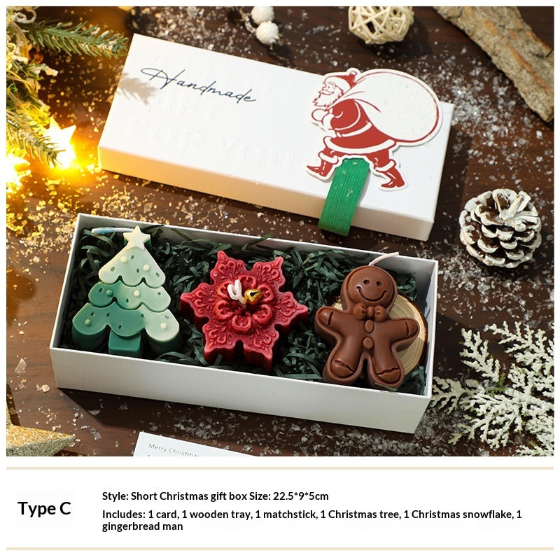Christmas Candle Gift Sets - Aromatherapy Holiday Decorations & High-End Gift Boxes