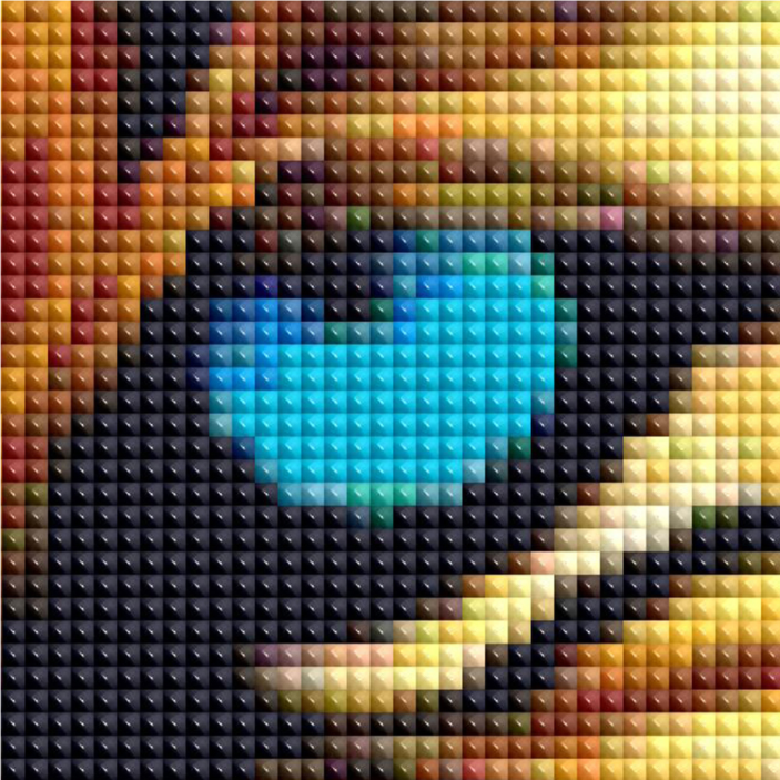 Rooster Diamond Painting Kit - DIY Cross Stitch Embroidery Home Decor