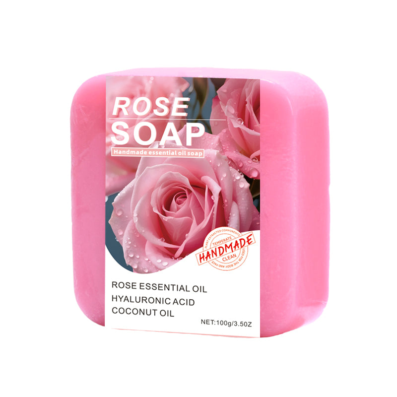 Rose Essential Oil Bar Soap - 100g