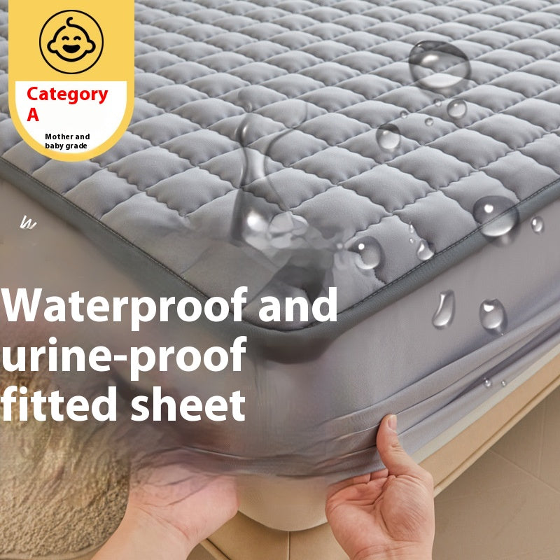 Waterproof Fitted Sheet for Child and Maternal Use - Leakproof, Bed Protection