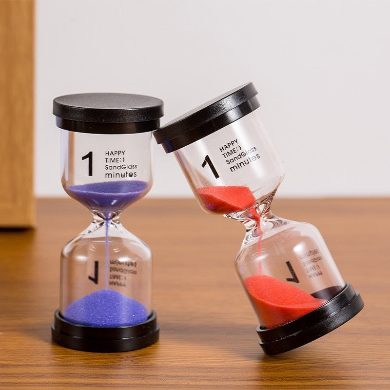 Quicksand Hourglass Bottle - Creative Glass Timer for Home Decor