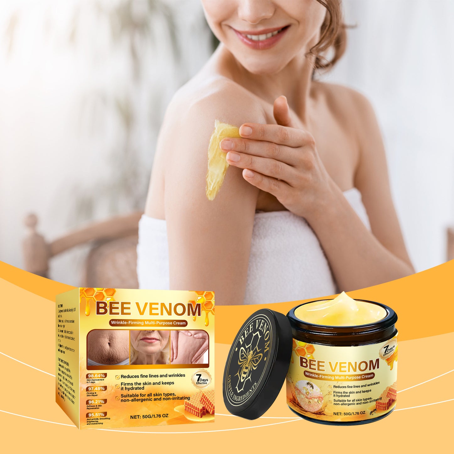 Nourishing Skin Care Cream 50g - Mild Ingredients for All Skin Types