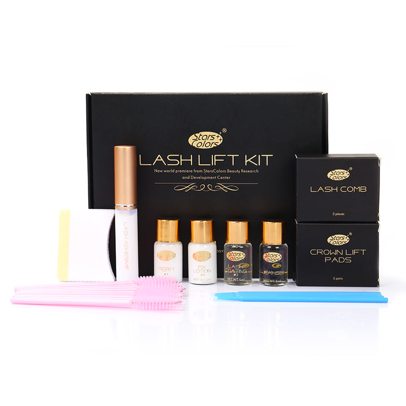 Professional Eyelash Perm and Lash Lift Kit - 5-8 Minute Fast Curling Set