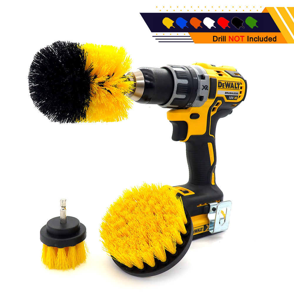 Electric Cleaning Brush Set for Household & Kitchen Cleaning