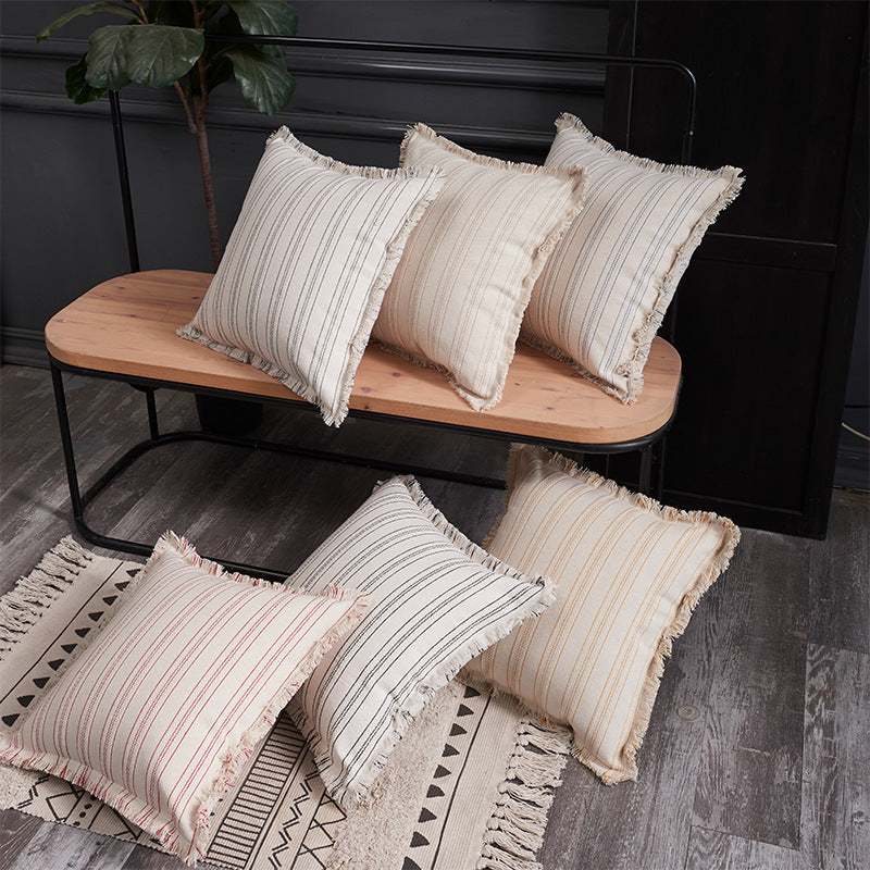 Modern Minimalist Cushion Cover for Sofa and Bedroom Decor - 45x45cm