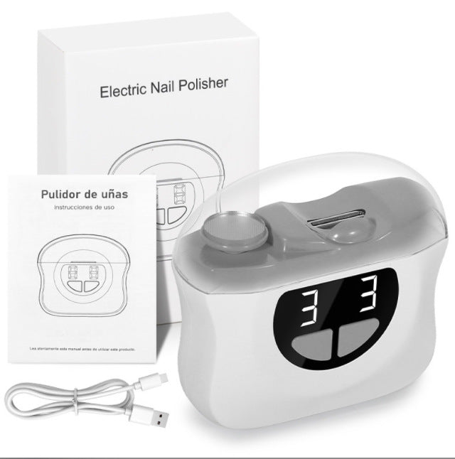 Electric Nail Clipper & Grinder Set for Kids and Adults - Automatic Dual-Speed Manicure Tool