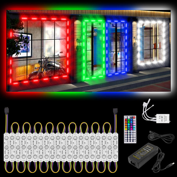 RGB Injection Molding Module for LED String Lights - 3-Lamp SMD5050