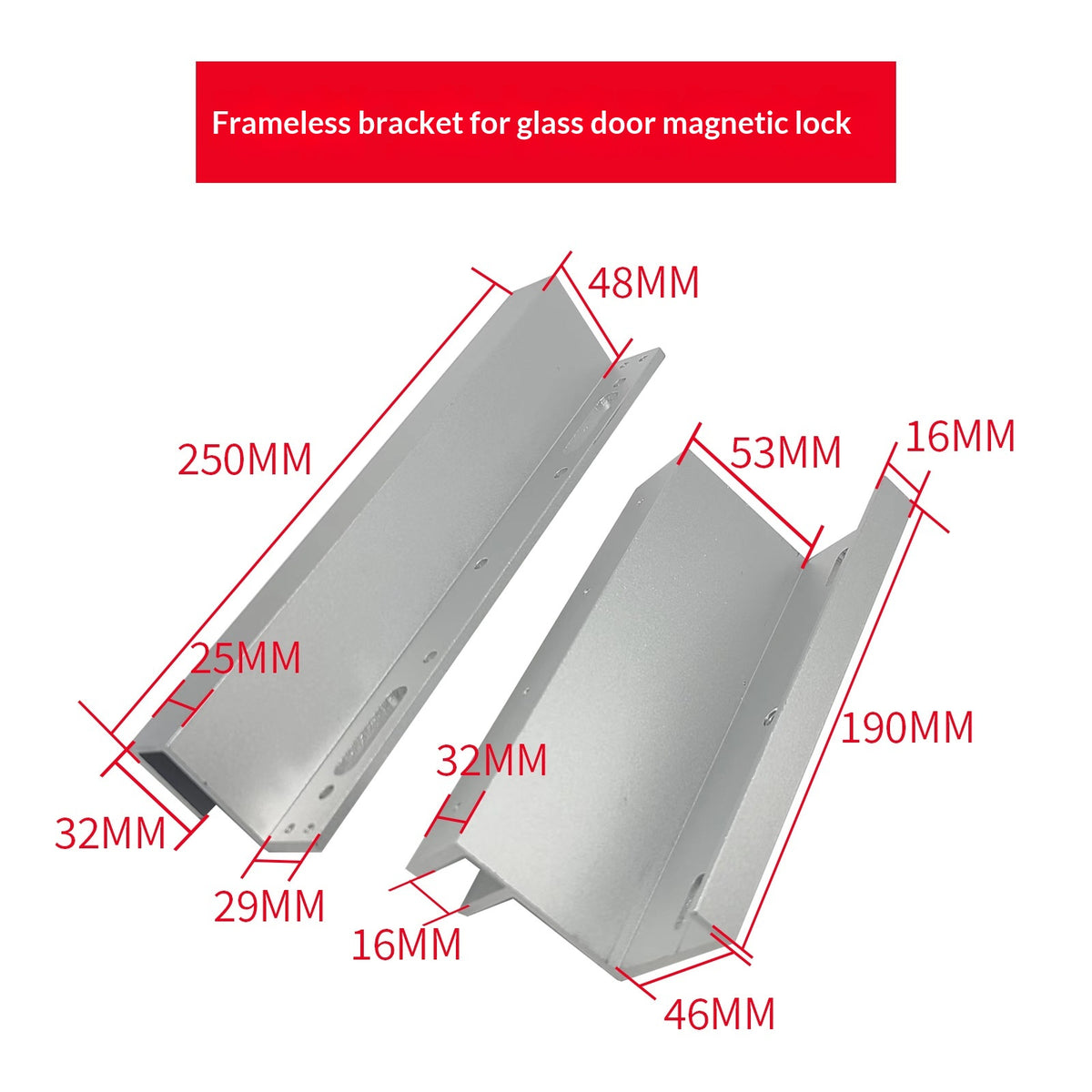 Magnetic Access Control Lock for Fire Doors - Smart Security System