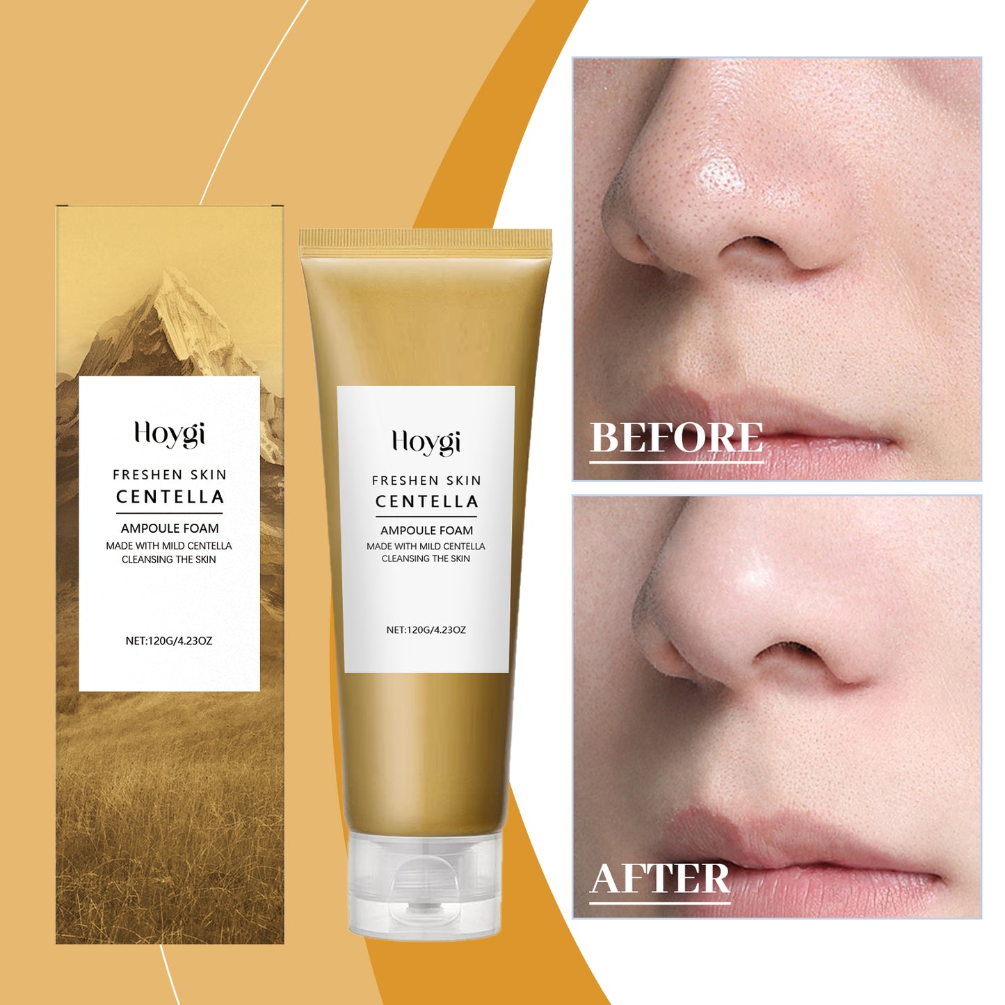 Moisturizing Facial Cleansing Milk with Snow Grass & Hyaluronic Acid - 120g