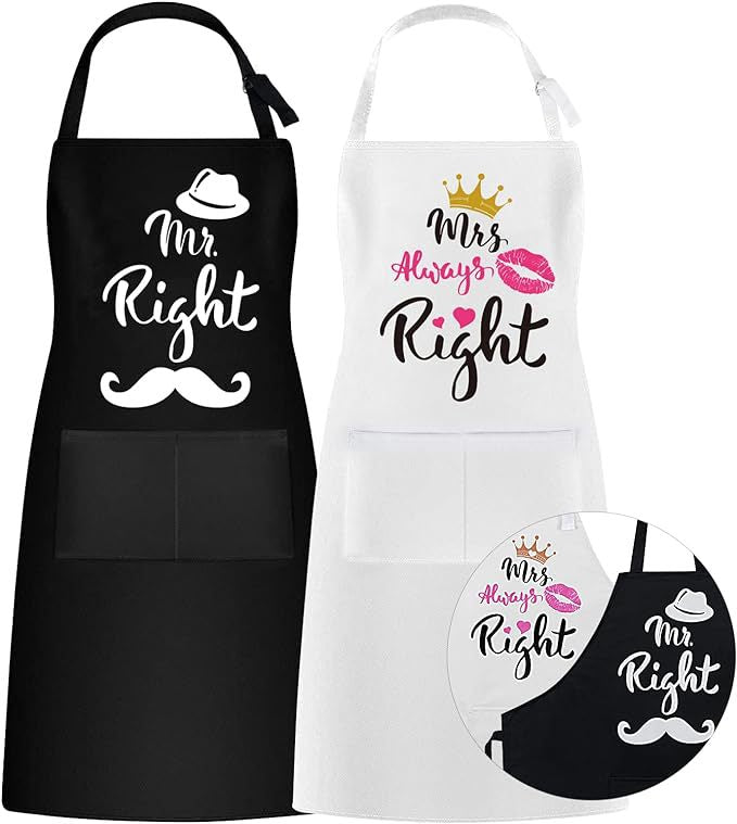 Waterproof Antifouling Kitchen Apron Set - Personalized Household Cooking Accessories