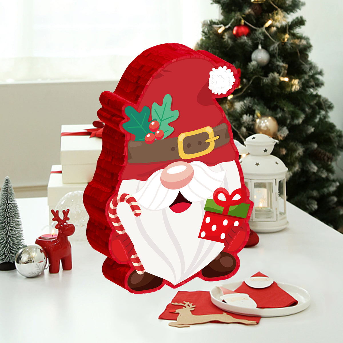 Christmas Elf Pinata Decoration - 27.5cm Dwarf Style