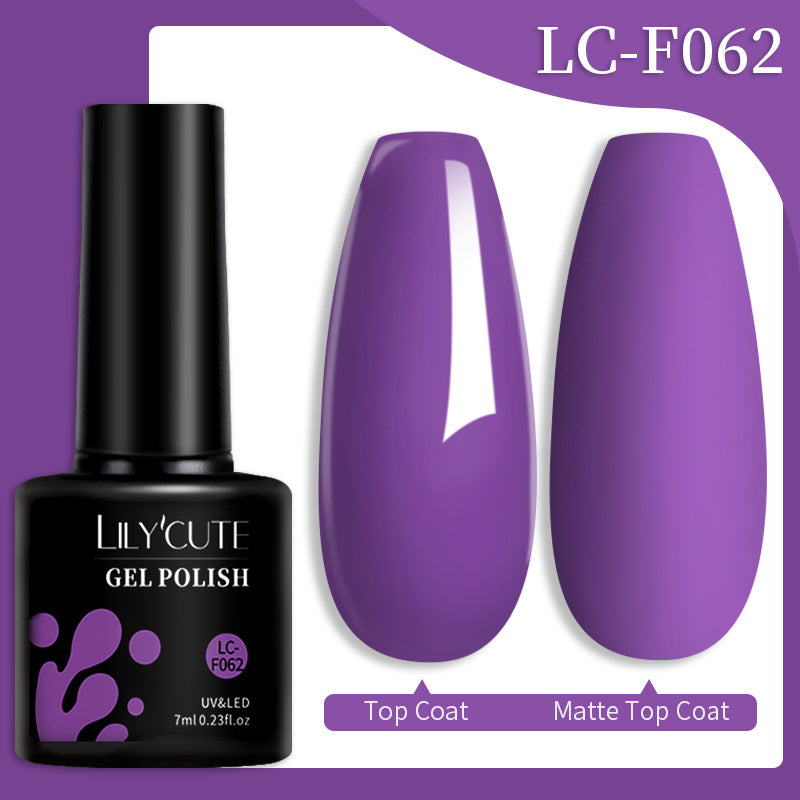Colored Glitter Nail Glue Set for Nail Art - Waterproof & Non-Flushing