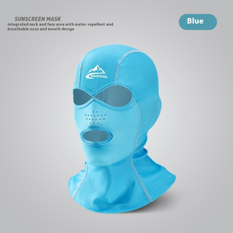 Full Face Swimming Sun Protection Head Cover - Multiple Colors