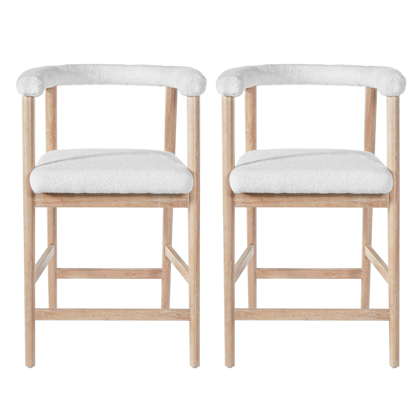 25 Seat Height Bar Stools With Back, Comfortable Counter For Kitchen