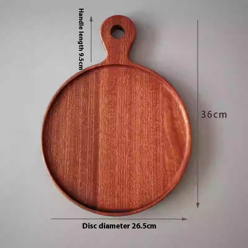 Wooden Vegetable Cutting Board with Handle - Kitchen Food Prep Board