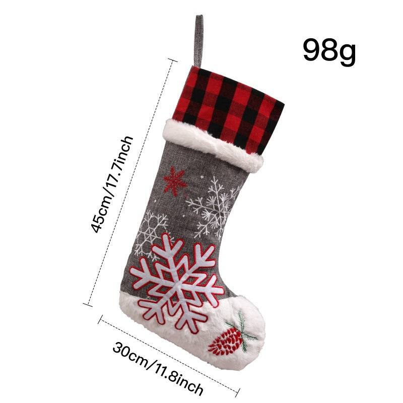 Christmas Checkered Socks for Kids - Holiday Gift, Multiple Colors