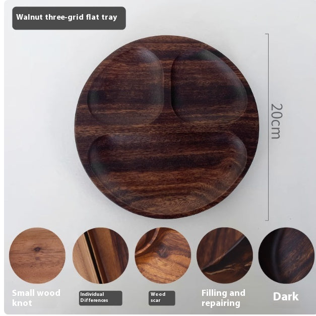 Solid Wood Fruit Bowl for Kitchen Storage - House & Garden