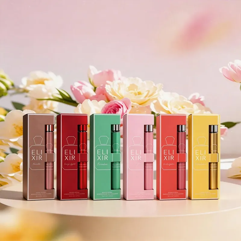 Women's 6-Piece Travel Perfume Set - Long-Lasting Floral Fragrances