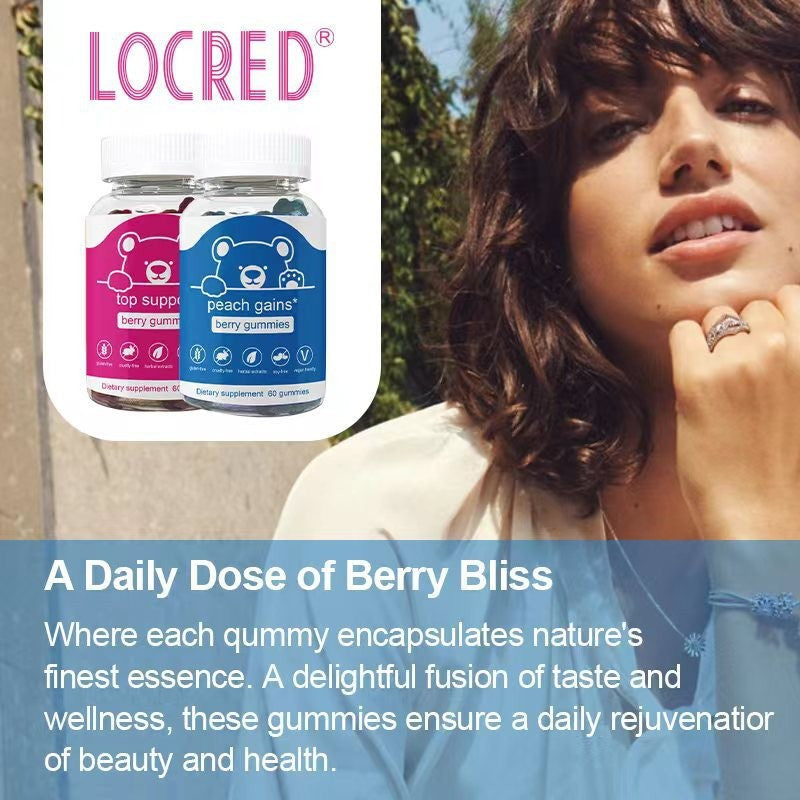 Women Support Berry Soft Gummies - Adult Health & Wellness Supplement