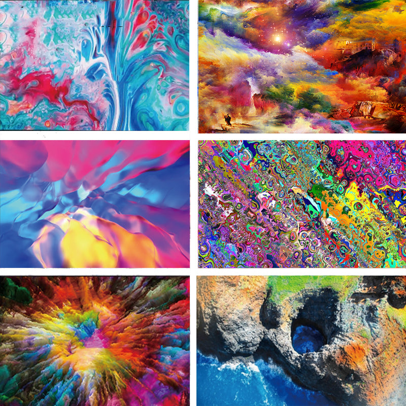 Diamond Painting Kit for Home Decor - Round & Square Rhinestone Artwork