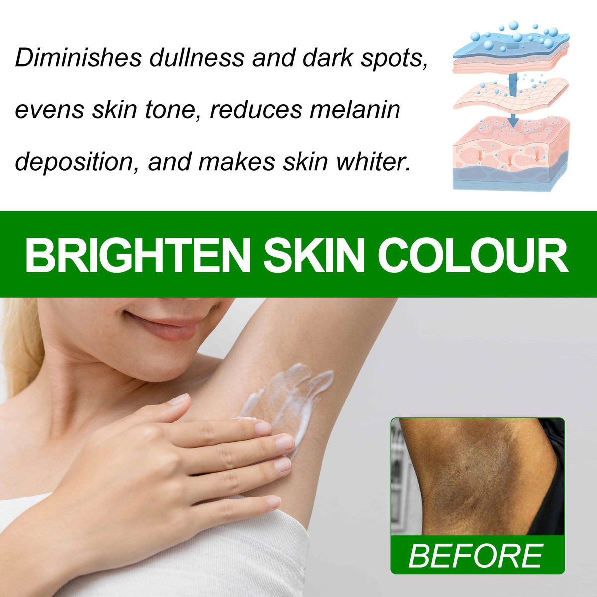 Underarm Brightening Cream 10ml