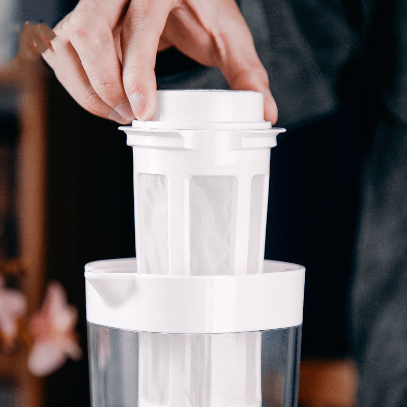 Cold Brew Coffee Maker with Sealed Tea Separator 1.1L - Multiple Colors