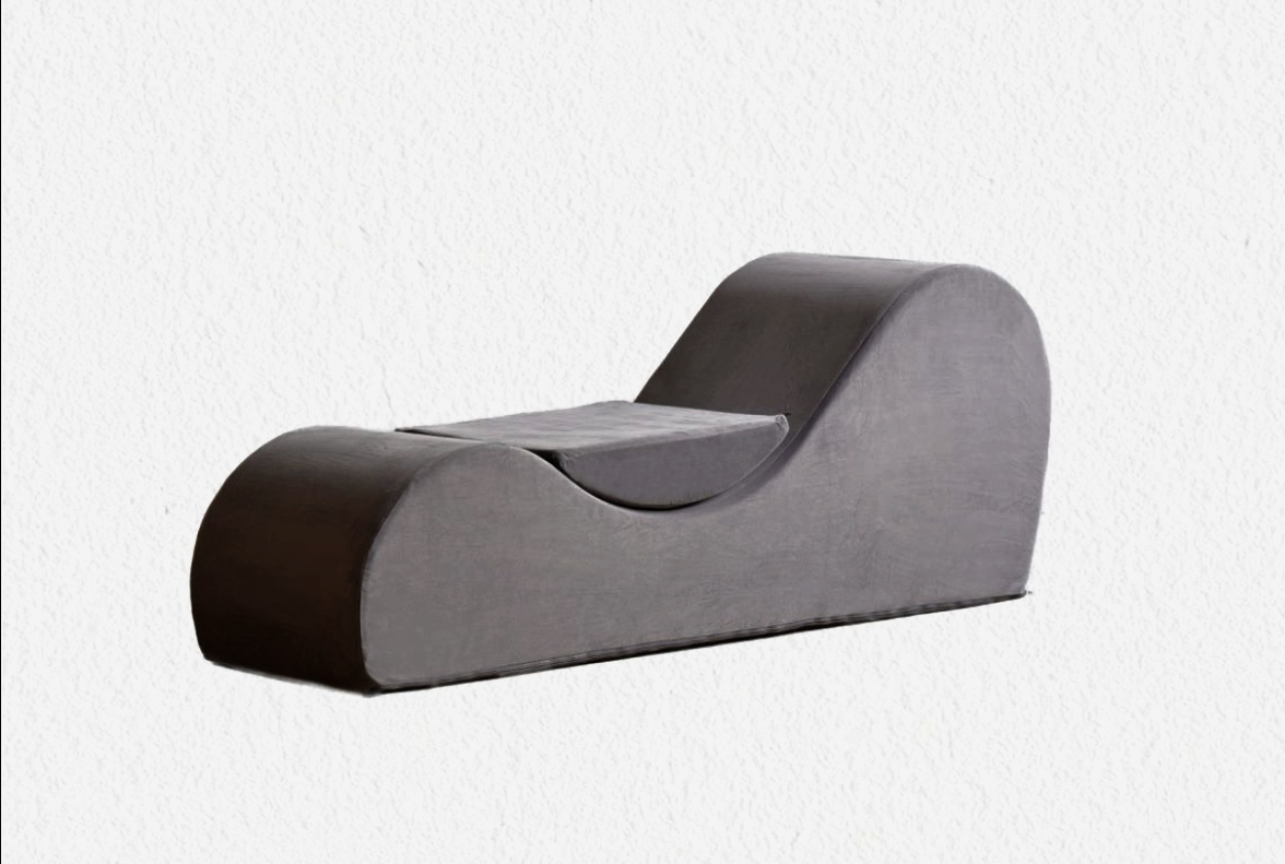 Solace Chaise Lounge Chair Relaxation, Ergonomic Design With Soft Yet