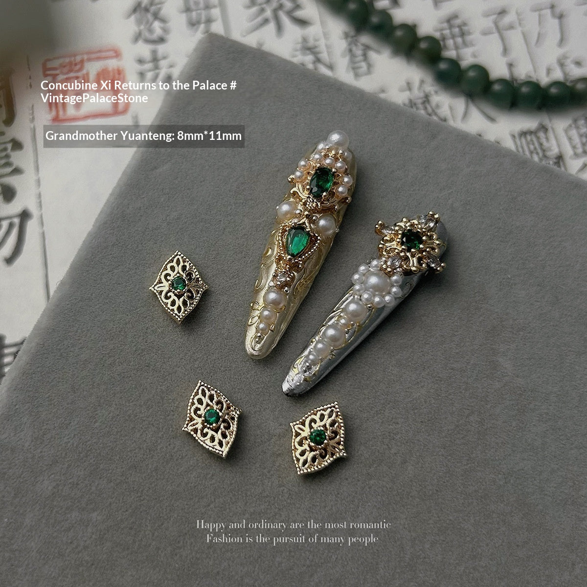 Wearable Nail Rhinestones for Manicure Decorations - Multiple Styles