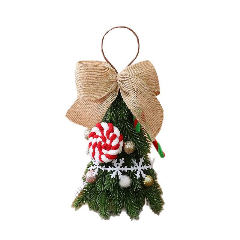 Mini Christmas Tree Ornaments Set - Holiday Decorations for Home & Party, 21cm