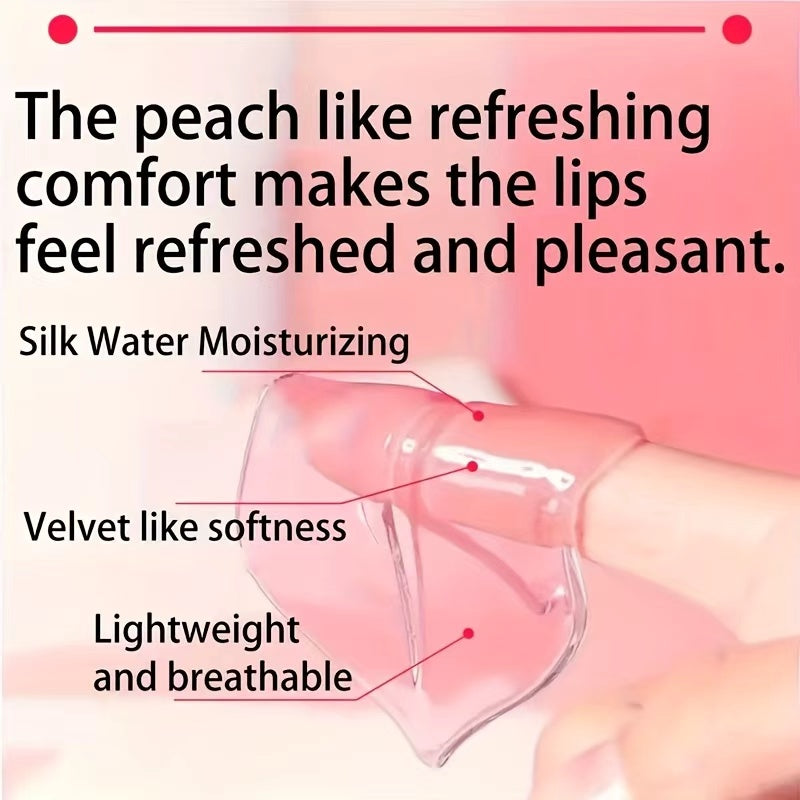 Collagen Lip Mask Set - Moisturizing, Exfoliating & Brightening Peach Lip Treatment