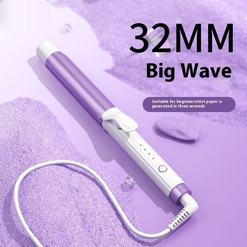Anion Big Wave Curling Iron for Bangs - Lasting Shape and Style