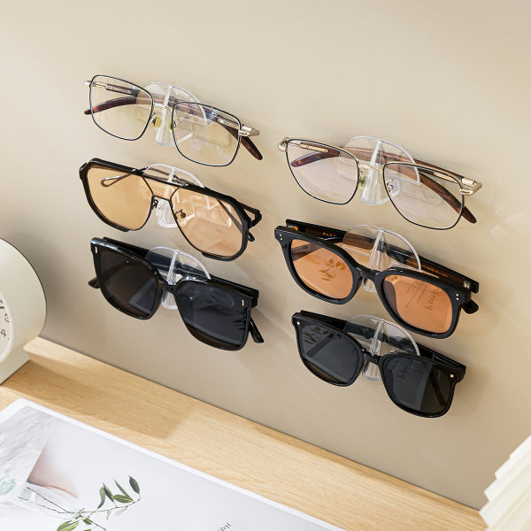 Wall-Mounted Glasses Frame Transparent Color - 1 Piece