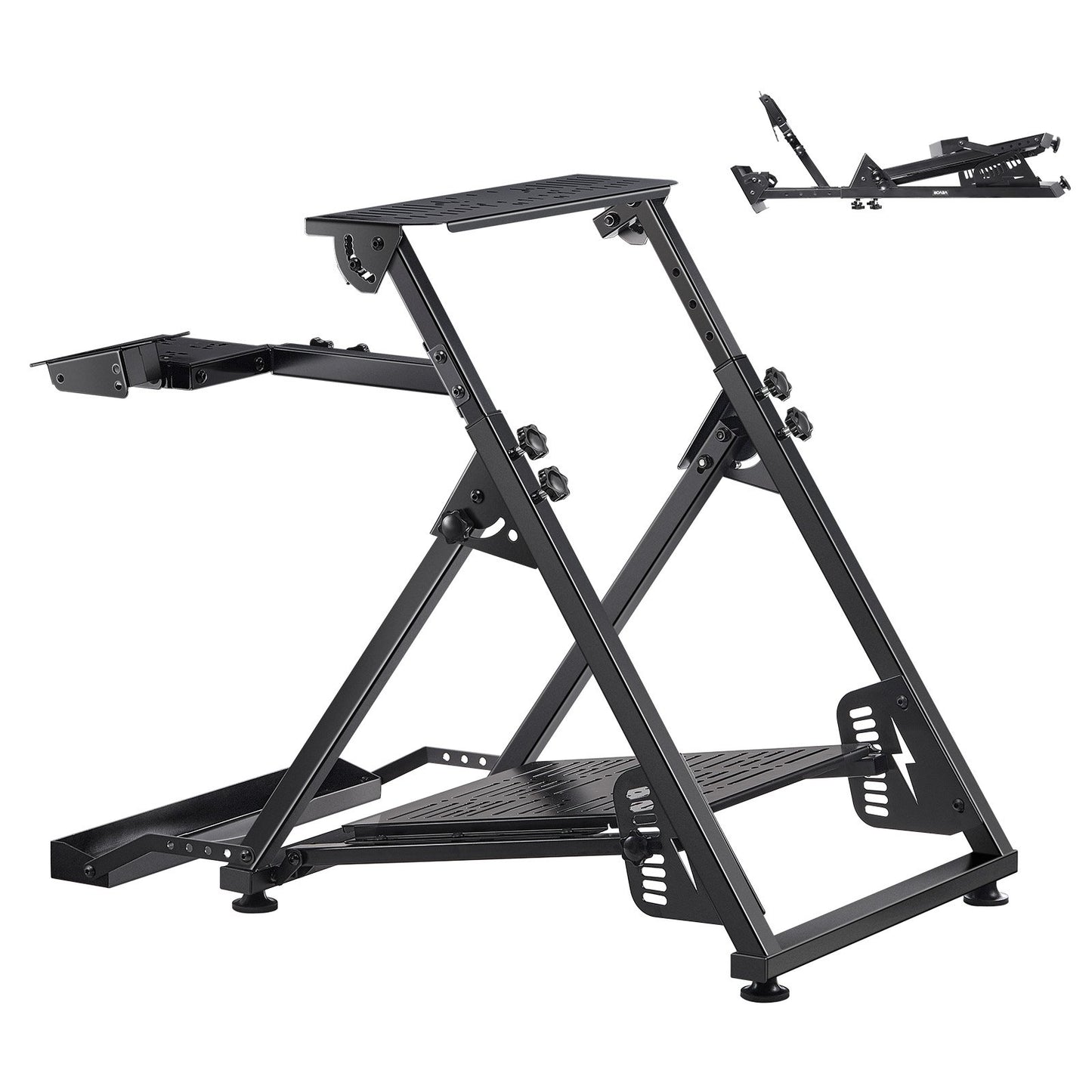 Foldable Racing Wheel Stand Cockpit for Logitech G923 G920 G29 G27