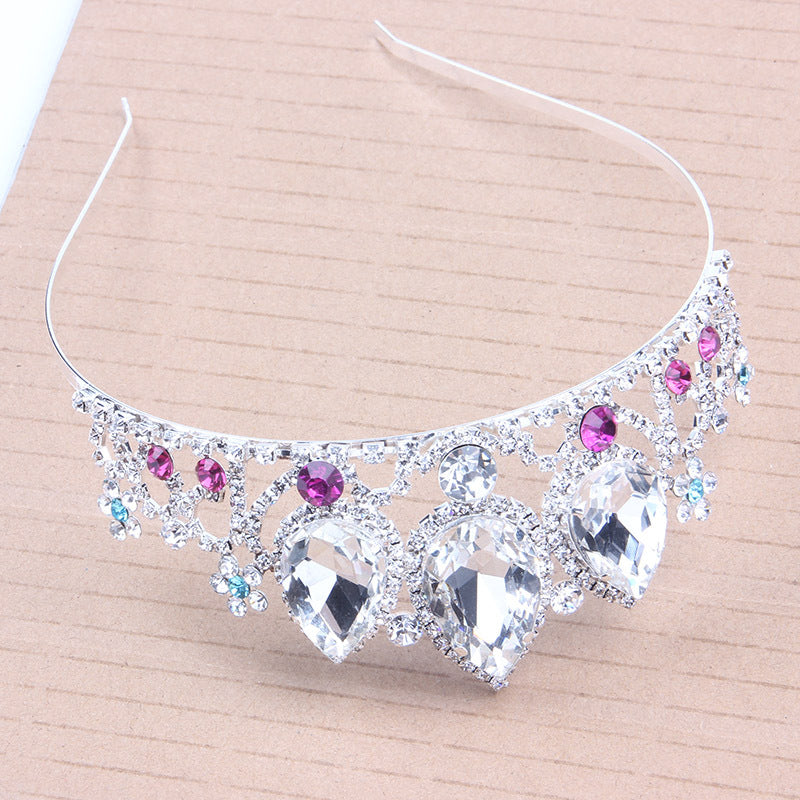 Rhinestone Wedding Crown Headband