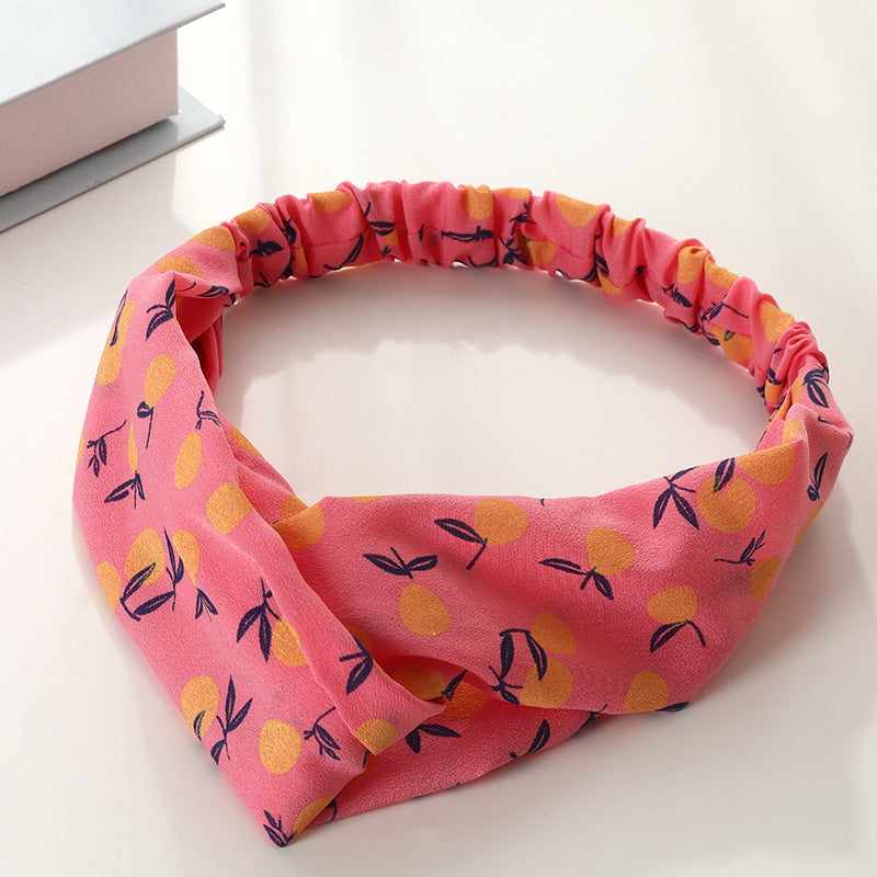 All-Match Satin Headband with Wide Side Hair Accessory - Multiple Colors