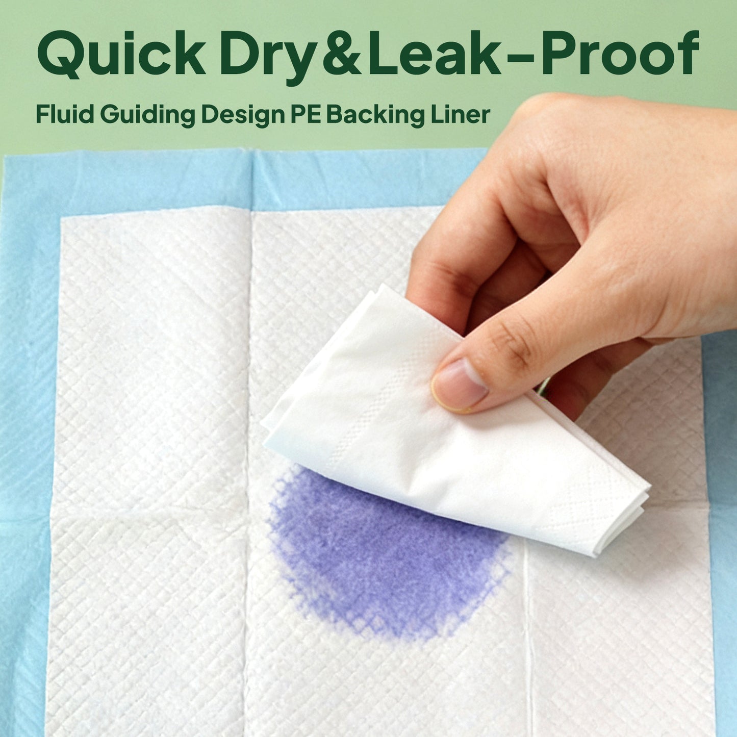 Disposable Dog Training Pads 22x22 Inches Absorbent Puppy Potty Pads