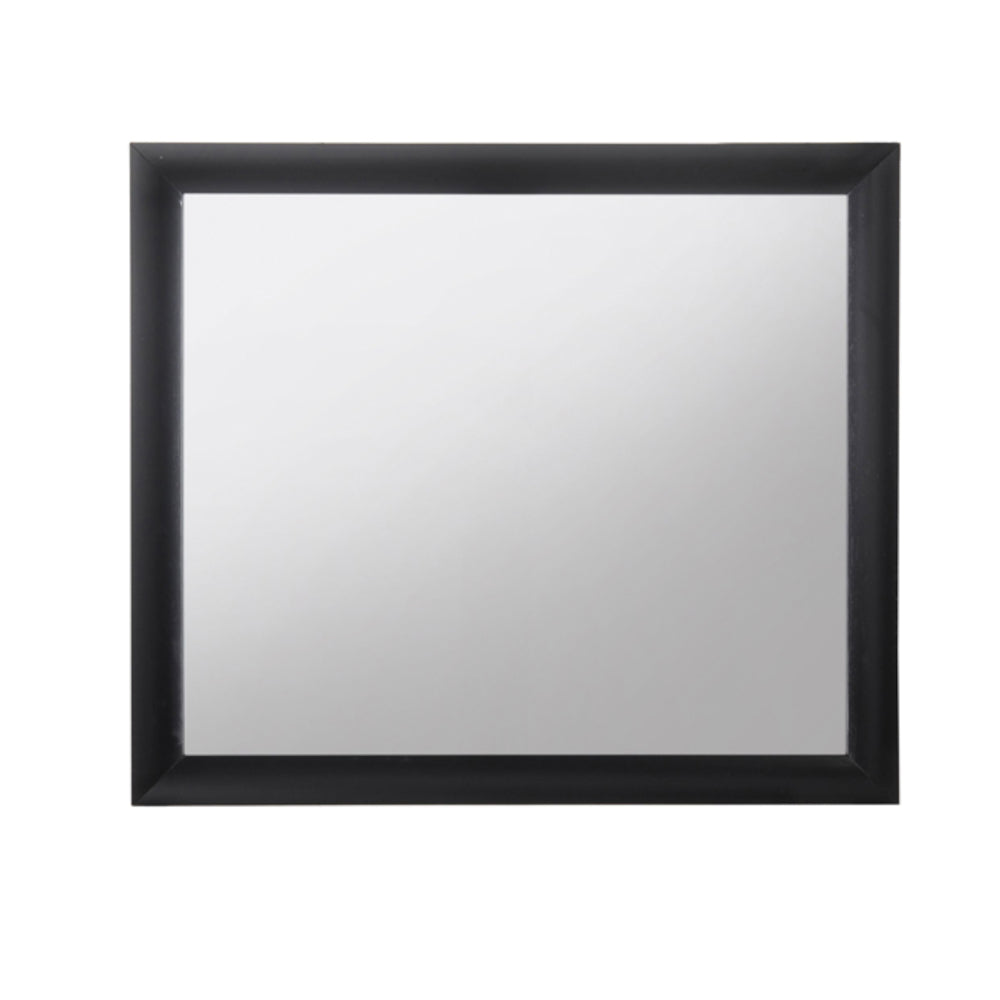 Ireland Black Finish Mirror - Elegant Minimalist Design