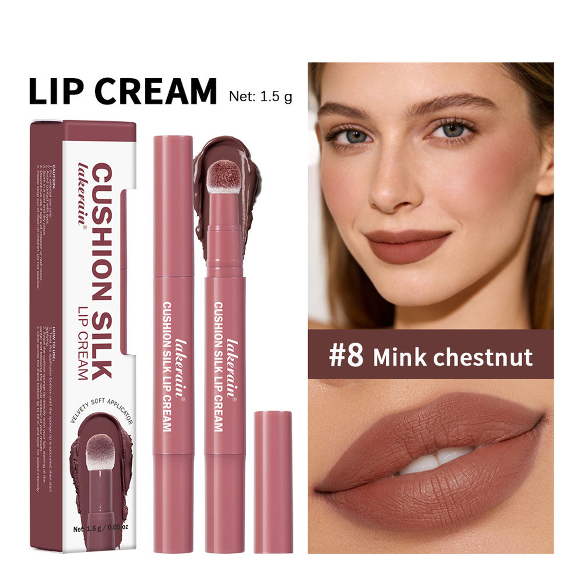 Matte Blush and Lipstick 2-in-1 Multi-Use Makeup Stick - All Colors